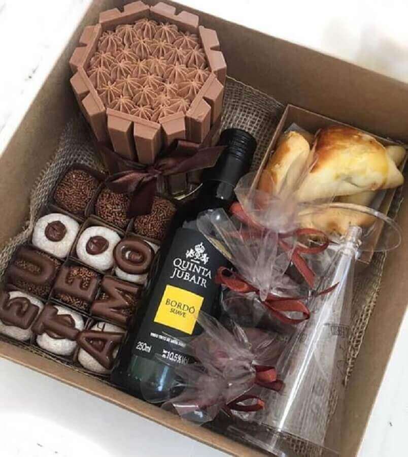 caixa de festa simples - Embalagem para doces